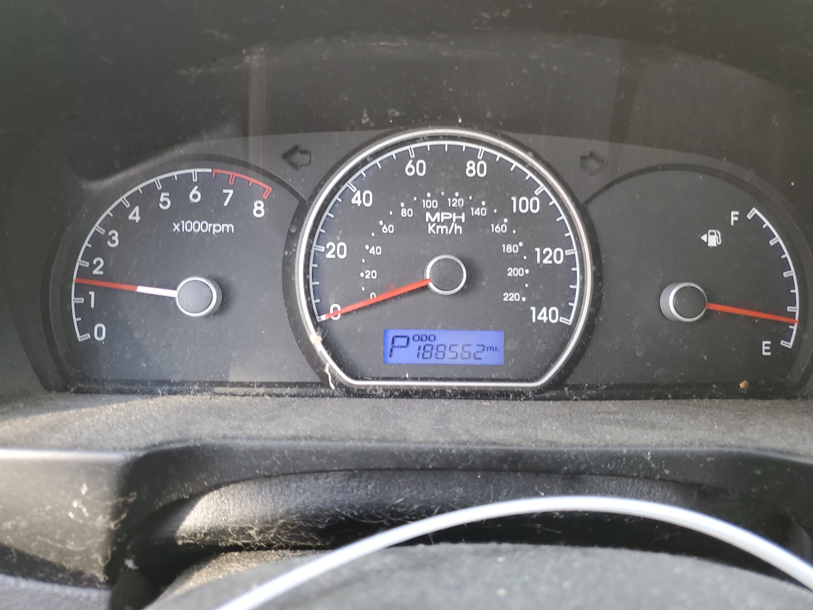 KMHDU4AD8AU072097 2010 Hyundai Elantra Blue