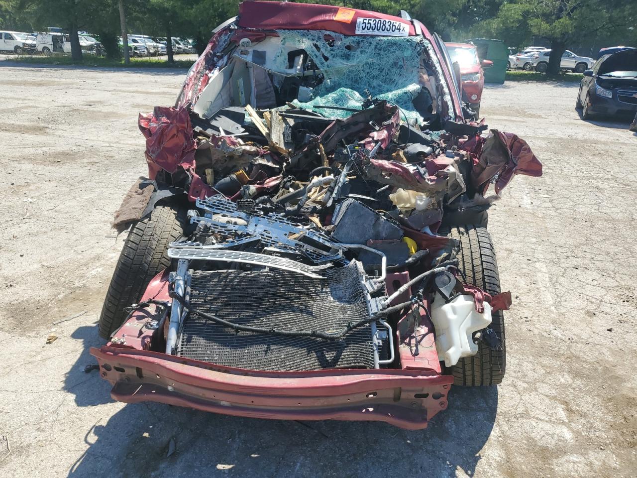 2013 GMC Terrain Slt VIN: 2GKALWEK7D6224120 Lot: 55308364