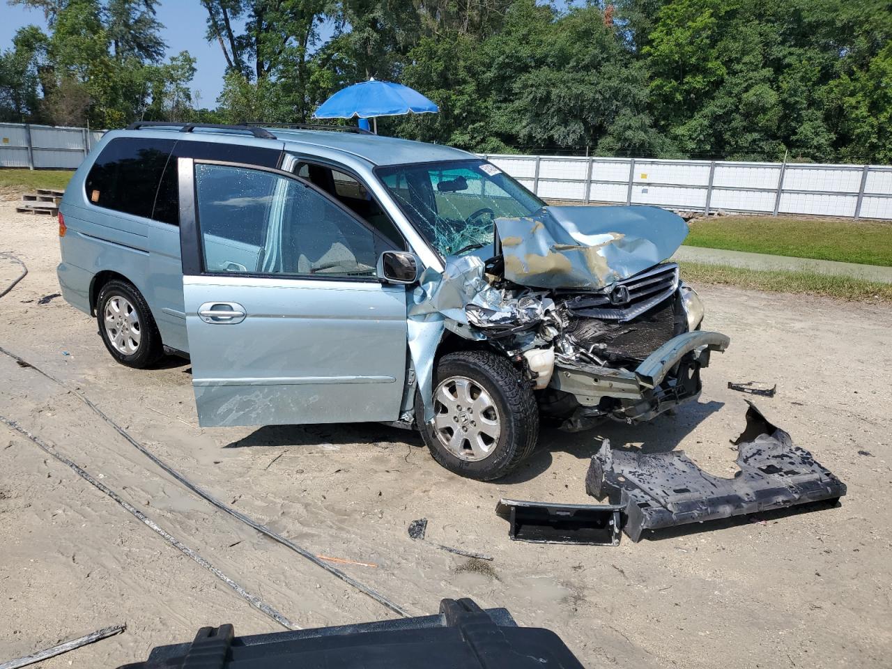 2004 Honda Odyssey Ex VIN: 5FNRL18604B066987 Lot: 55142624