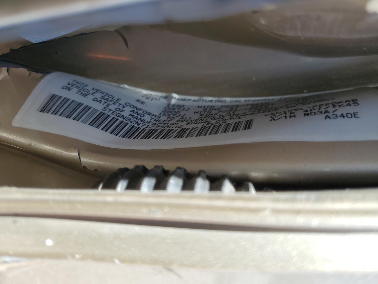 2001 Toyota Tacoma Double Cab Prerunner VIN: 5TEGN92N71Z750610 Lot: 55125104