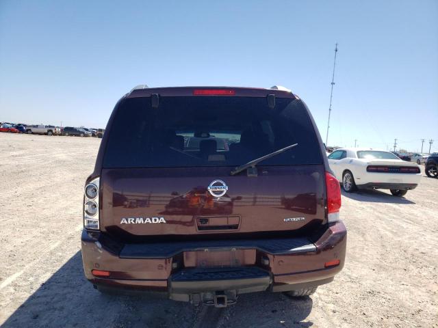  NISSAN ARMADA 2014 Бургунди