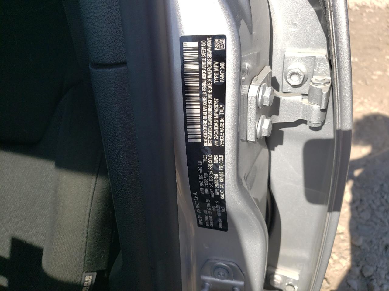 2021 Jeep Renegade Sport VIN: ZACNJDAB1MPM29767 Lot: 54350034