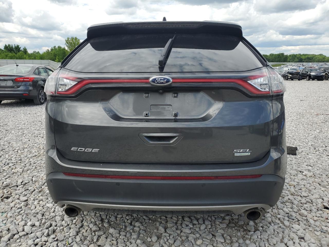 2017 Ford Edge Sel VIN: 2FMPK3J98HBC59154 Lot: 56963754