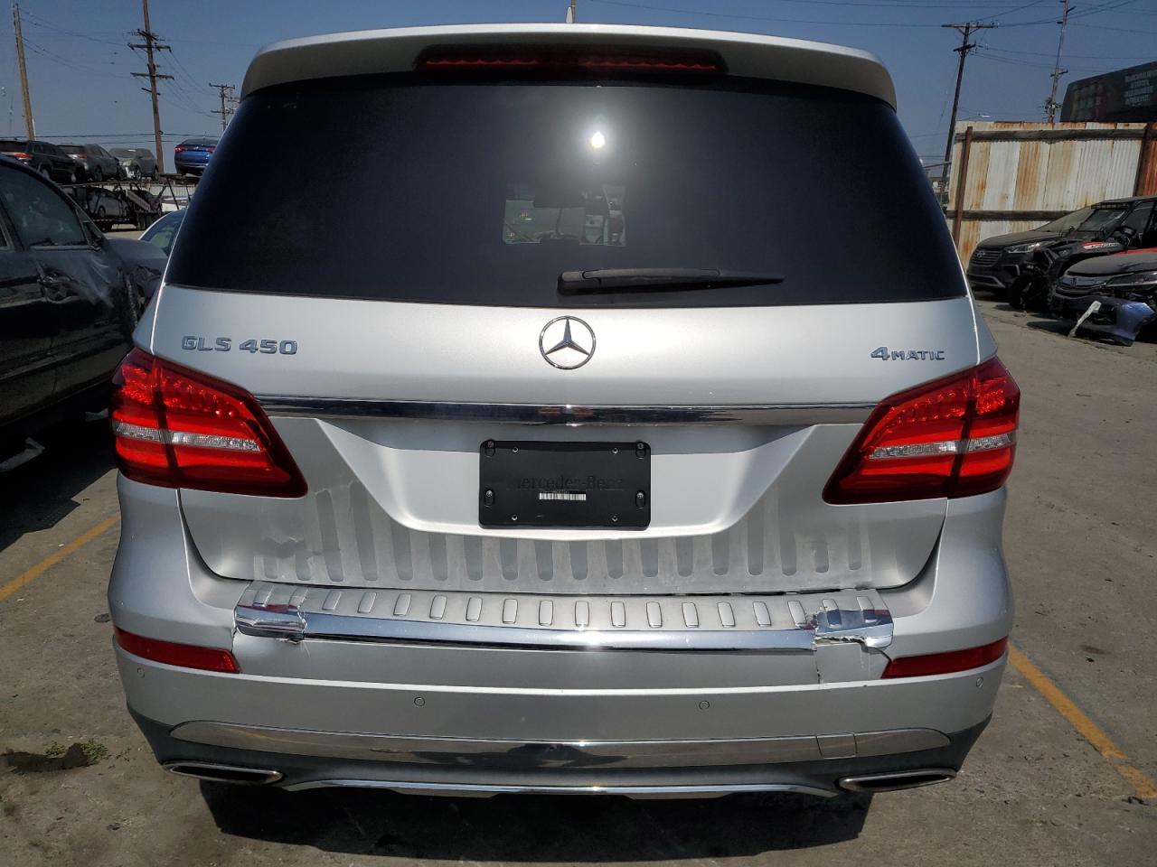 2017 Mercedes-Benz Gls 450 4Matic VIN: 4JGDF6EE6HA907893 Lot: 56256844