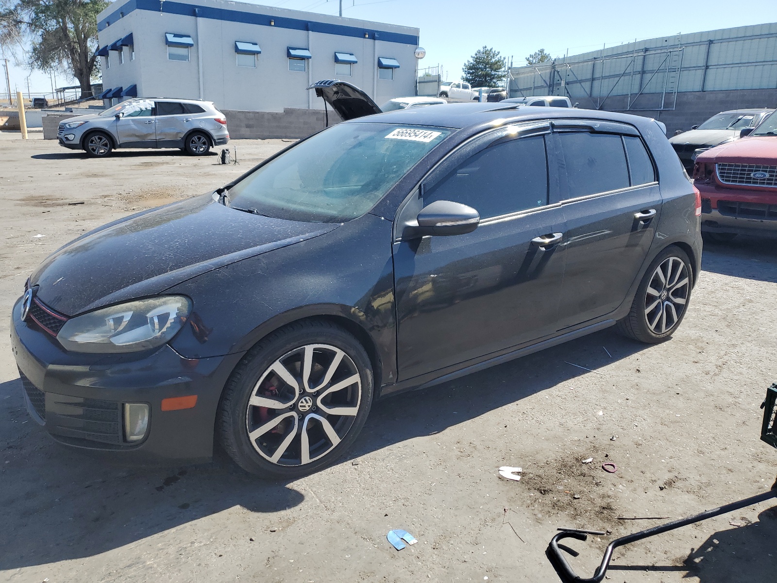 2012 Volkswagen Gti vin: WVWHV7AJ6CW176945