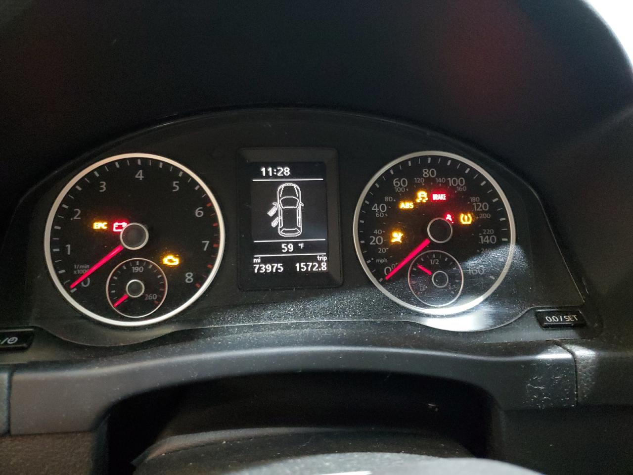 2017 Volkswagen Tiguan S VIN: WVGBV7AX6HK045535 Lot: 56967314