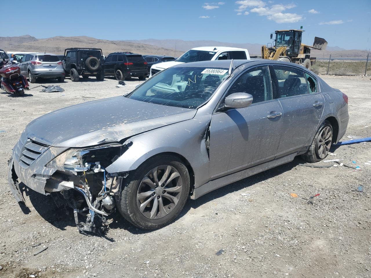 2013 Hyundai Genesis 3.8L VIN: KMHGC4DD1DU212622 Lot: 55380964