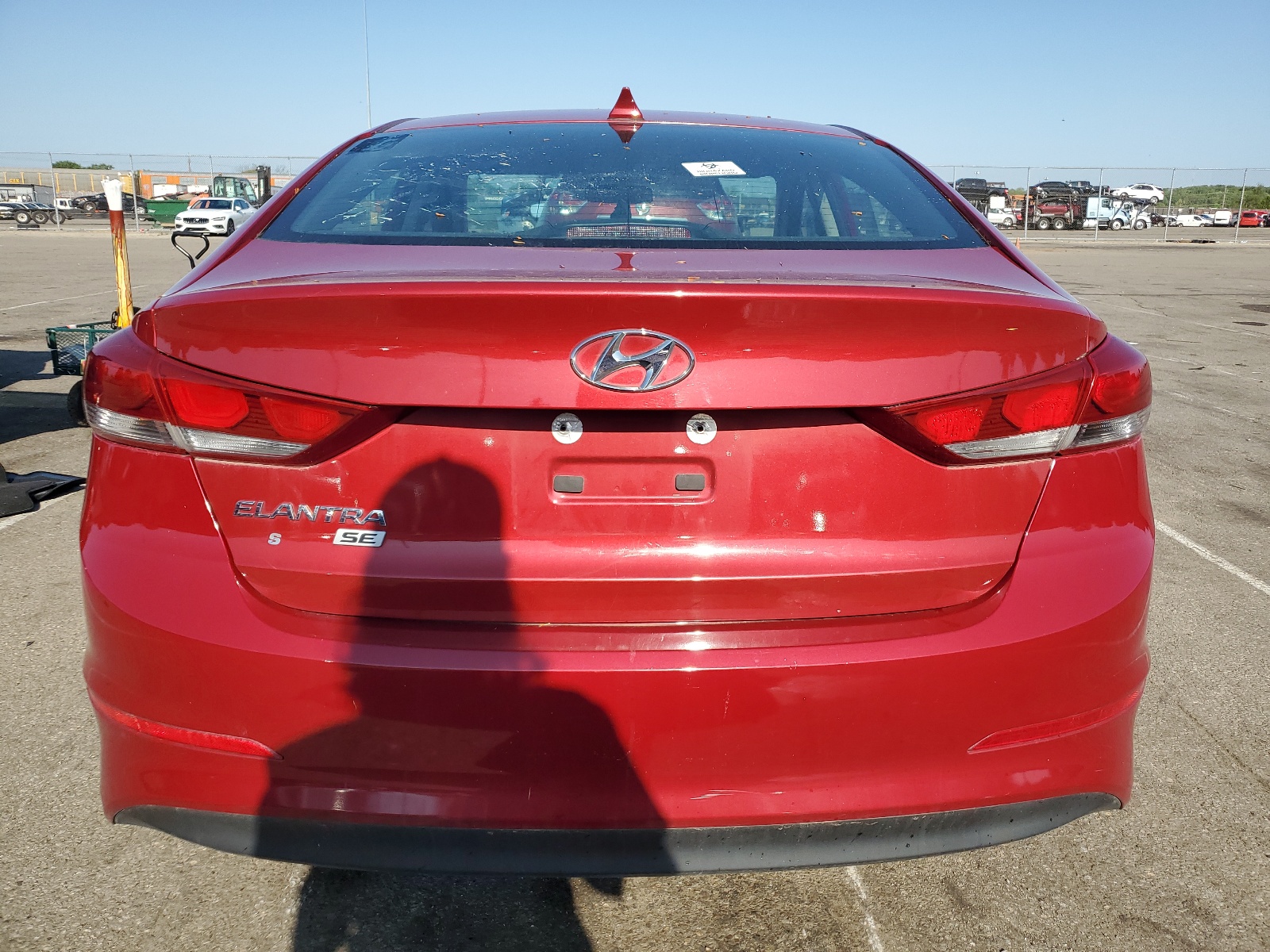 2017 Hyundai Elantra Se vin: KMHD74LF6HU421533