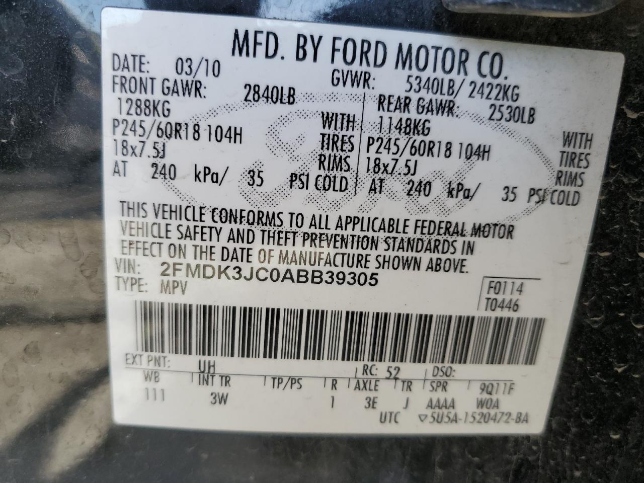 2010 Ford Edge - Image 14
