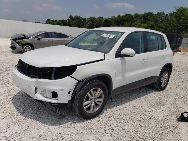 2014 Volkswagen Tiguan S de vânzare în New Braunfels, TX - Front End