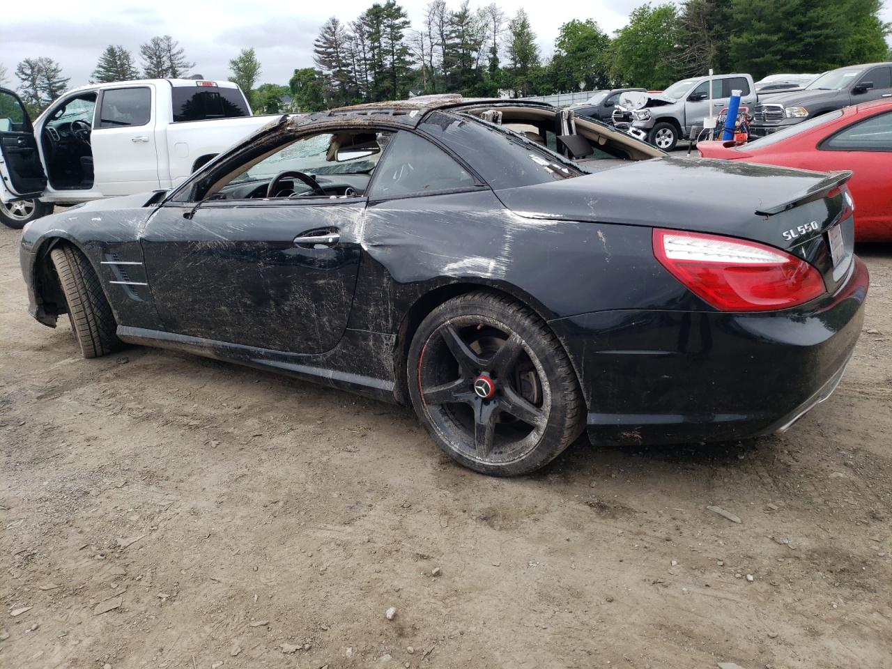 2013 Mercedes-Benz Sl 550 VIN: WDDJK7DA3DF014381 Lot: 55605084