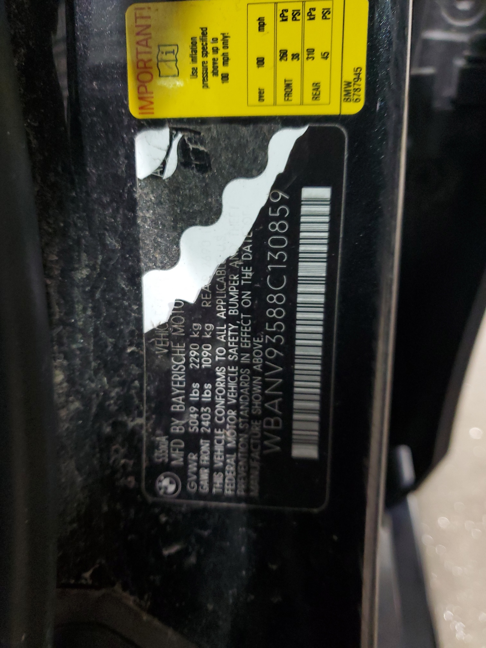 WBANV93588C130859 2008 BMW 535 Xi