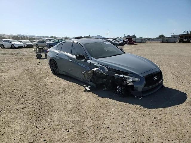 2021 Infiniti Q50 Red Sport 400 VIN: JN1FV7DP3MM850542 Lot: 57172394