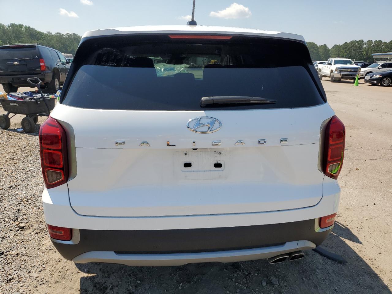 KM8R14HE7NU423424 2022 Hyundai Palisade Se