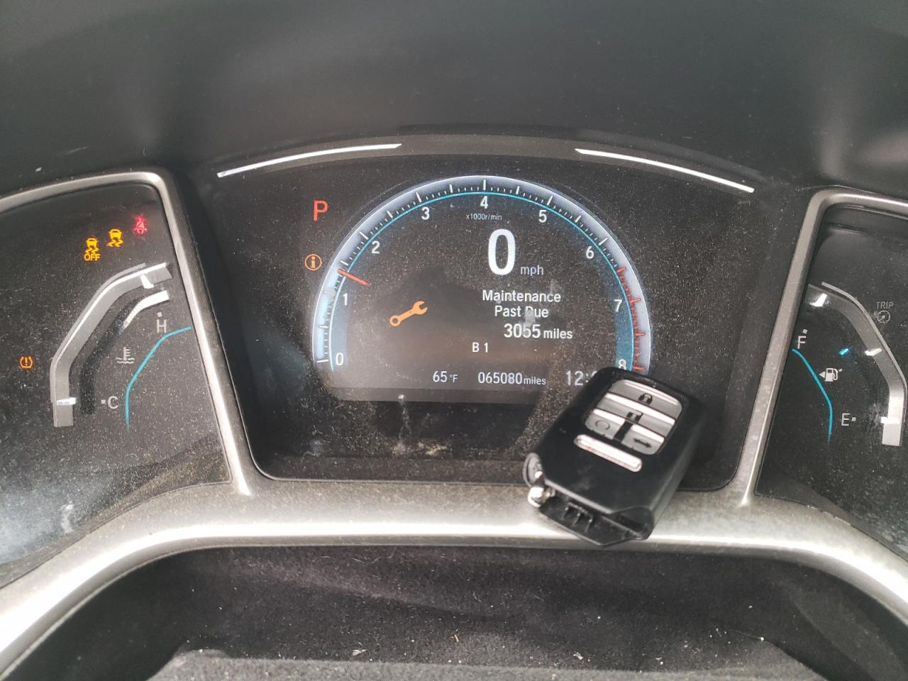 2018 Honda Civic Ex VIN: JHMFC1F30JX033676 Lot: 55280034