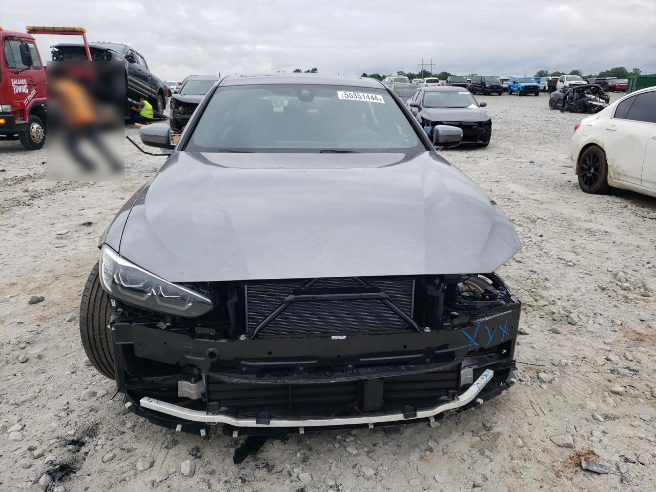 2023 BMW I4 Edrive 35 VIN: WBY43AW02PFR08610 Lot: 55351444