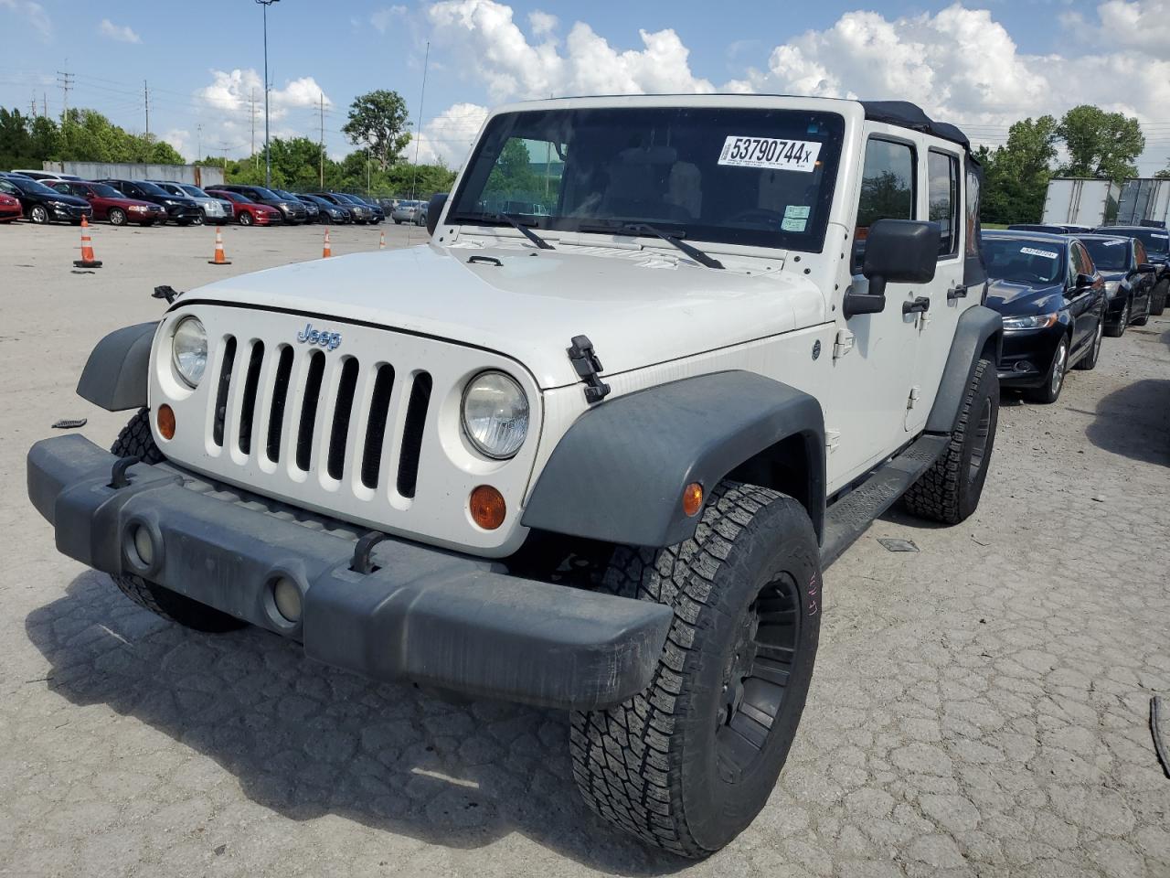 2007 Jeep Wrangler X VIN: 1J4GA39107L202428 Lot: 53790744