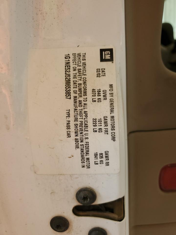 2002 Chevrolet Malibu Ls VIN: 1G1NE52J52M653857 Lot: 56022824