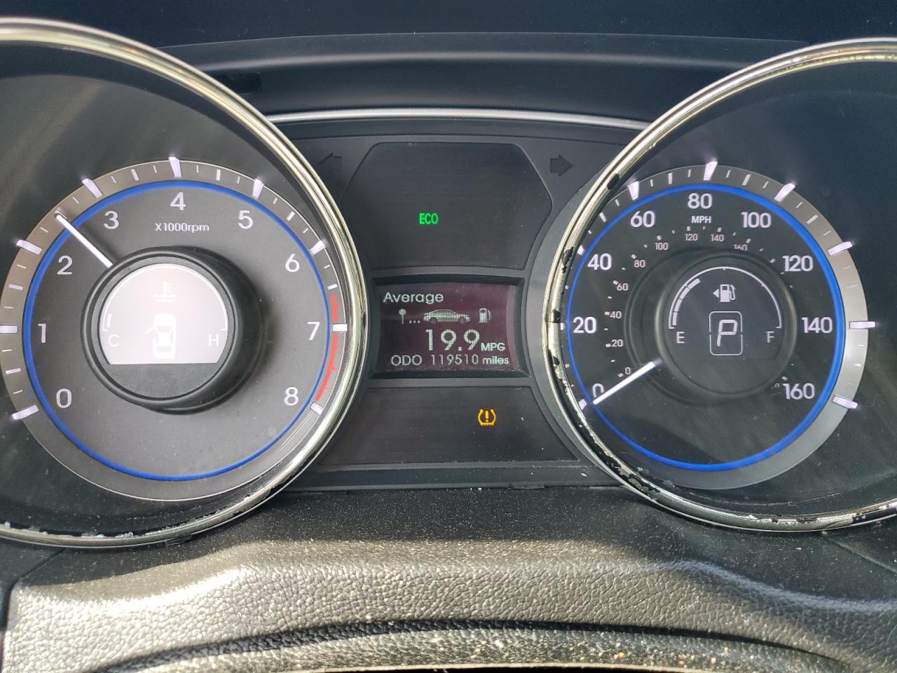 2013 Hyundai Sonata Gls VIN: 5NPEB4AC4DH544395 Lot: 73751894