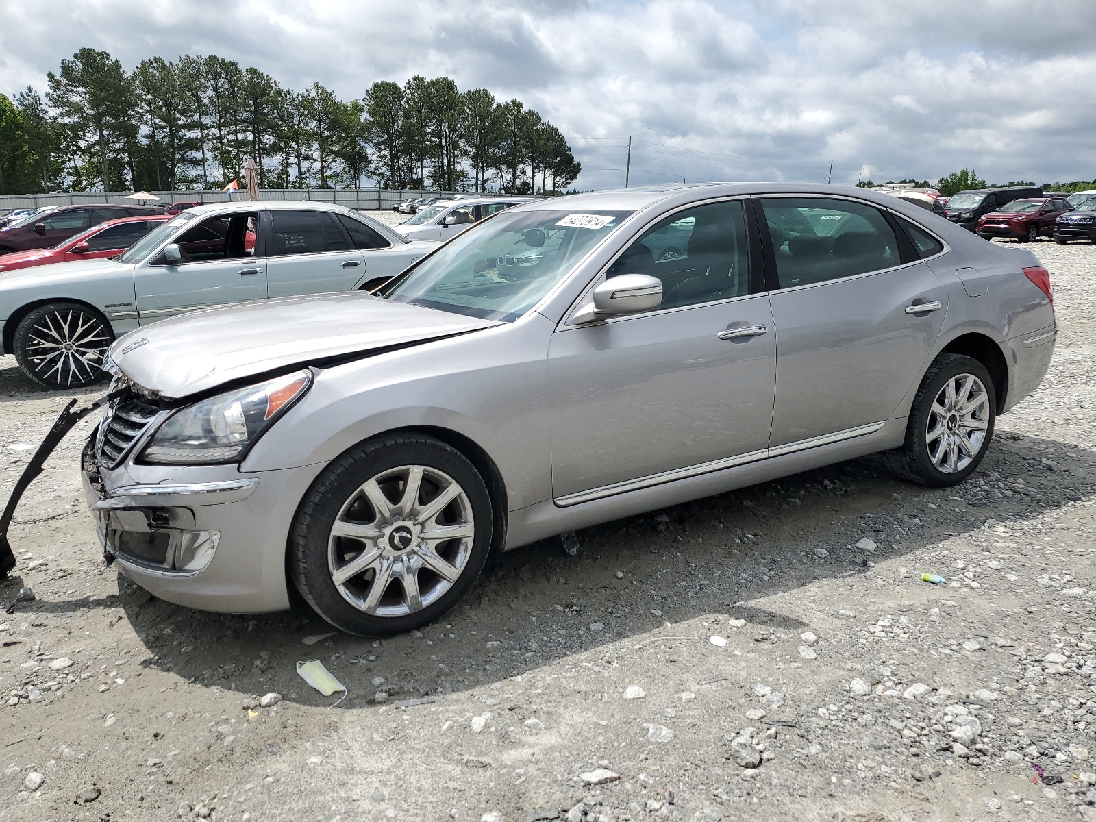 2013 Hyundai Equus Signature vin: KMHGH4JH8DU070262