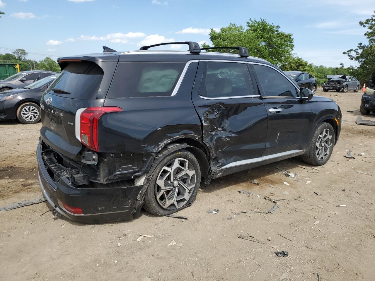 2021 Hyundai Palisade Calligraphy VIN: KM8R7DHE5MU199261 Lot: 53966604