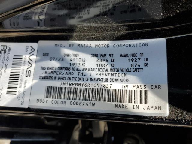 JM1BPBNY6R1653857 | 2024 Mazda 3 premium plus