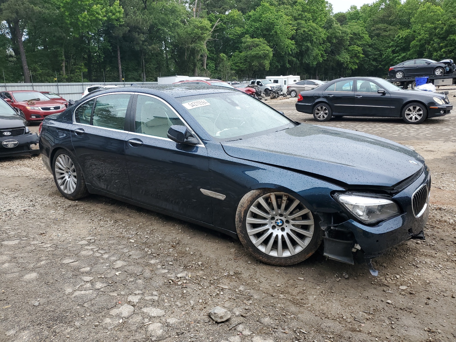 2014 BMW 740 I vin: WBAYA6C59ED144427