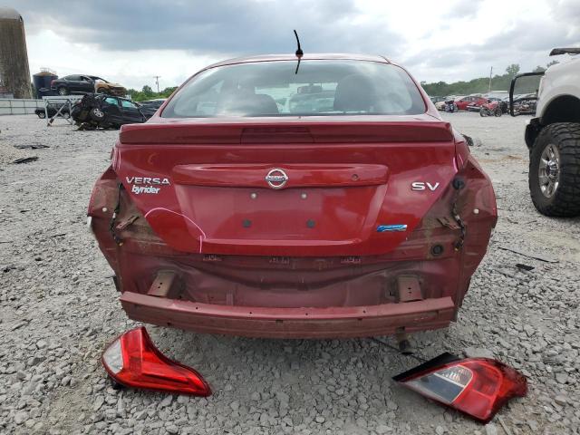  NISSAN VERSA 2014 Czerwony