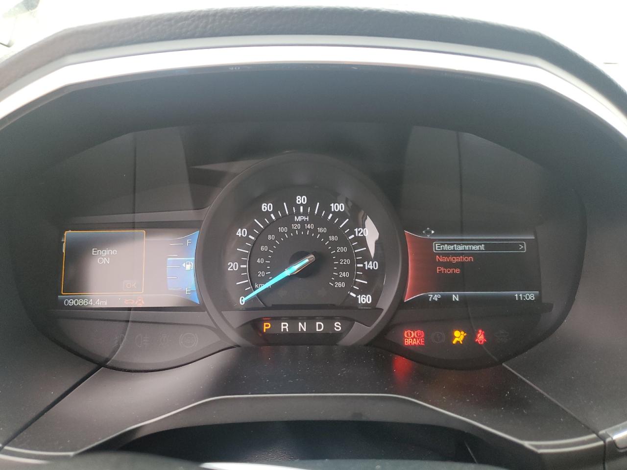 2017 Ford Edge Titanium VIN: 2FMPK3K94HBB12506 Lot: 53821924