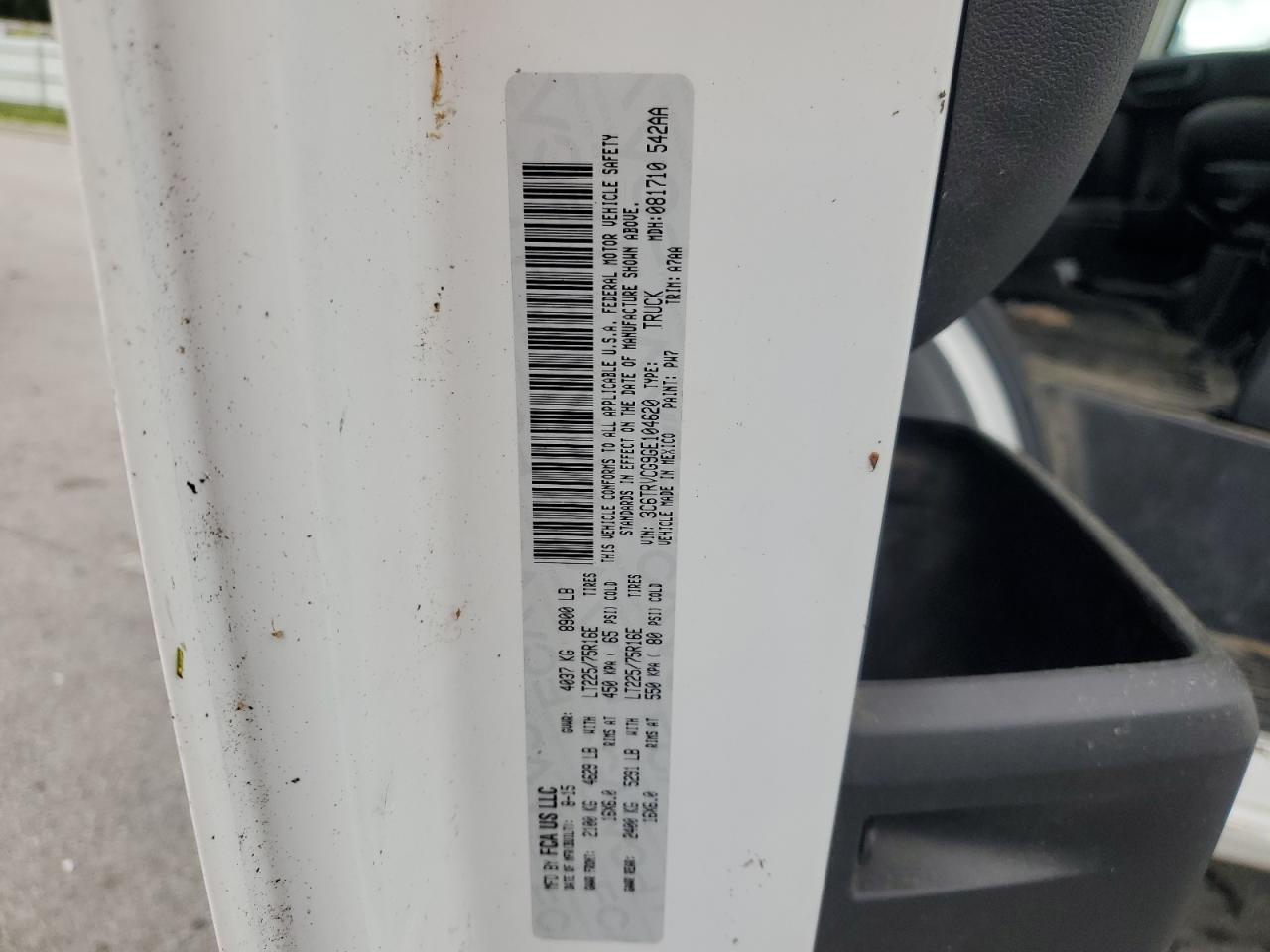 3C6TRVCG9GE104620 2016 Ram Promaster 2500 2500 High