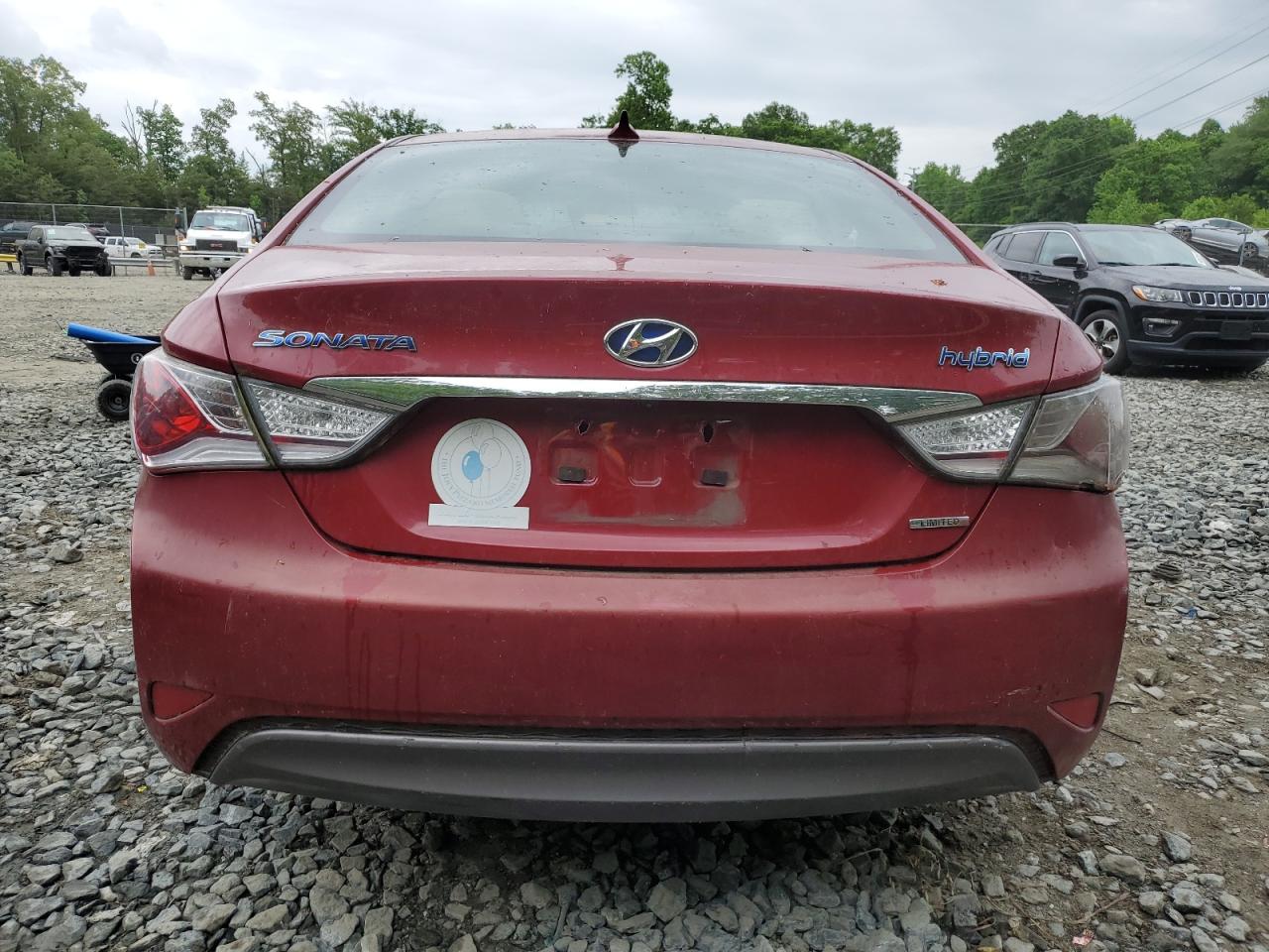 2013 Hyundai Sonata Hybrid VIN: KMHEC4A46DA098100 Lot: 54951034