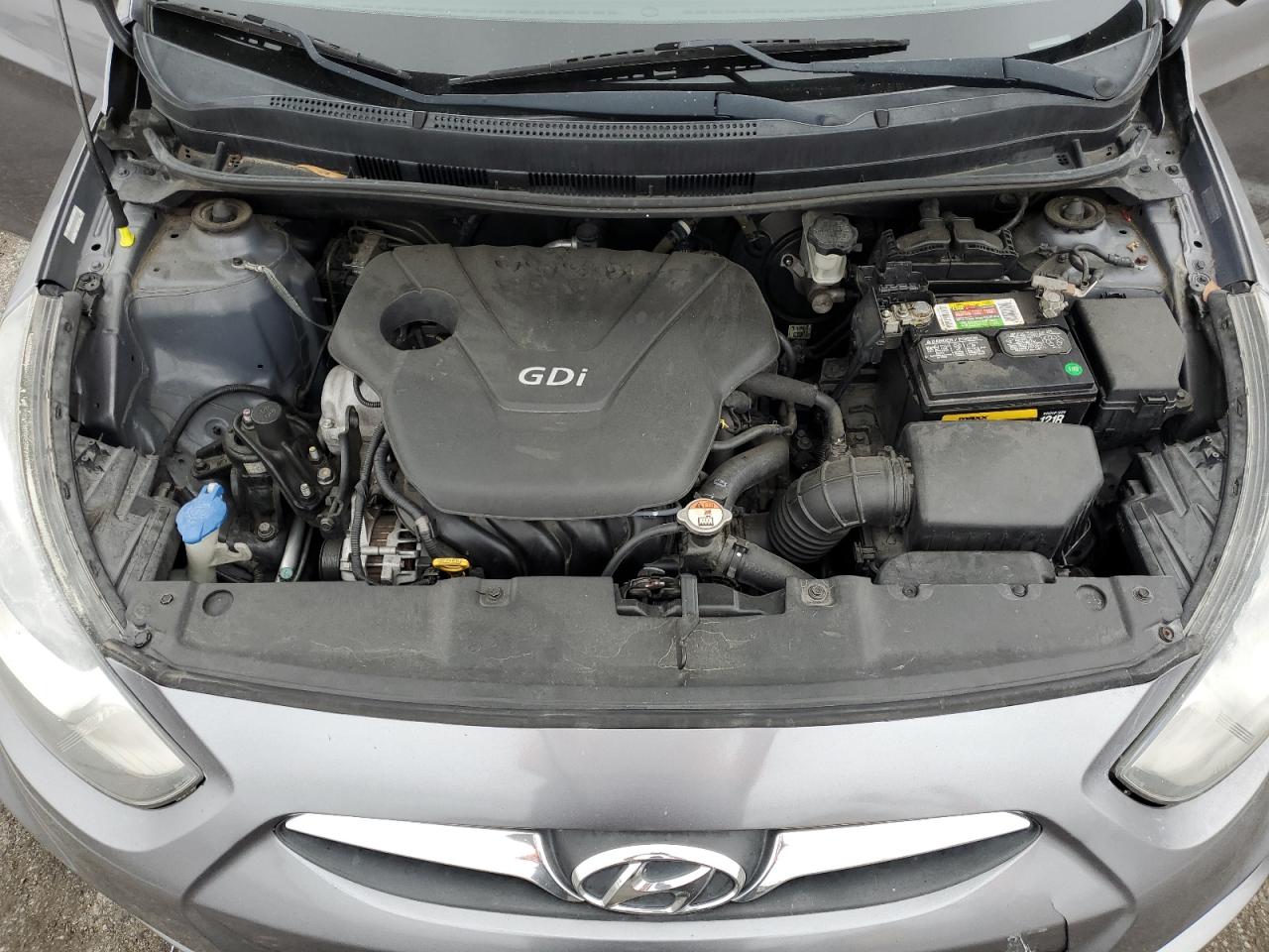 2013 Hyundai Accent Gls VIN: KMHCT4AE4DU538507 Lot: 55378364