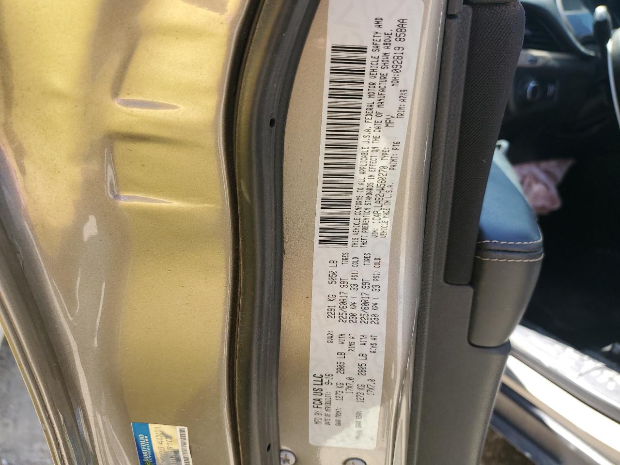 2017 Jeep Cherokee Sport VIN: 1C4PJLAB2HW560270 Lot: 56395324