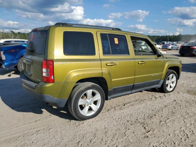  JEEP PATRIOT 2012 Зеленый