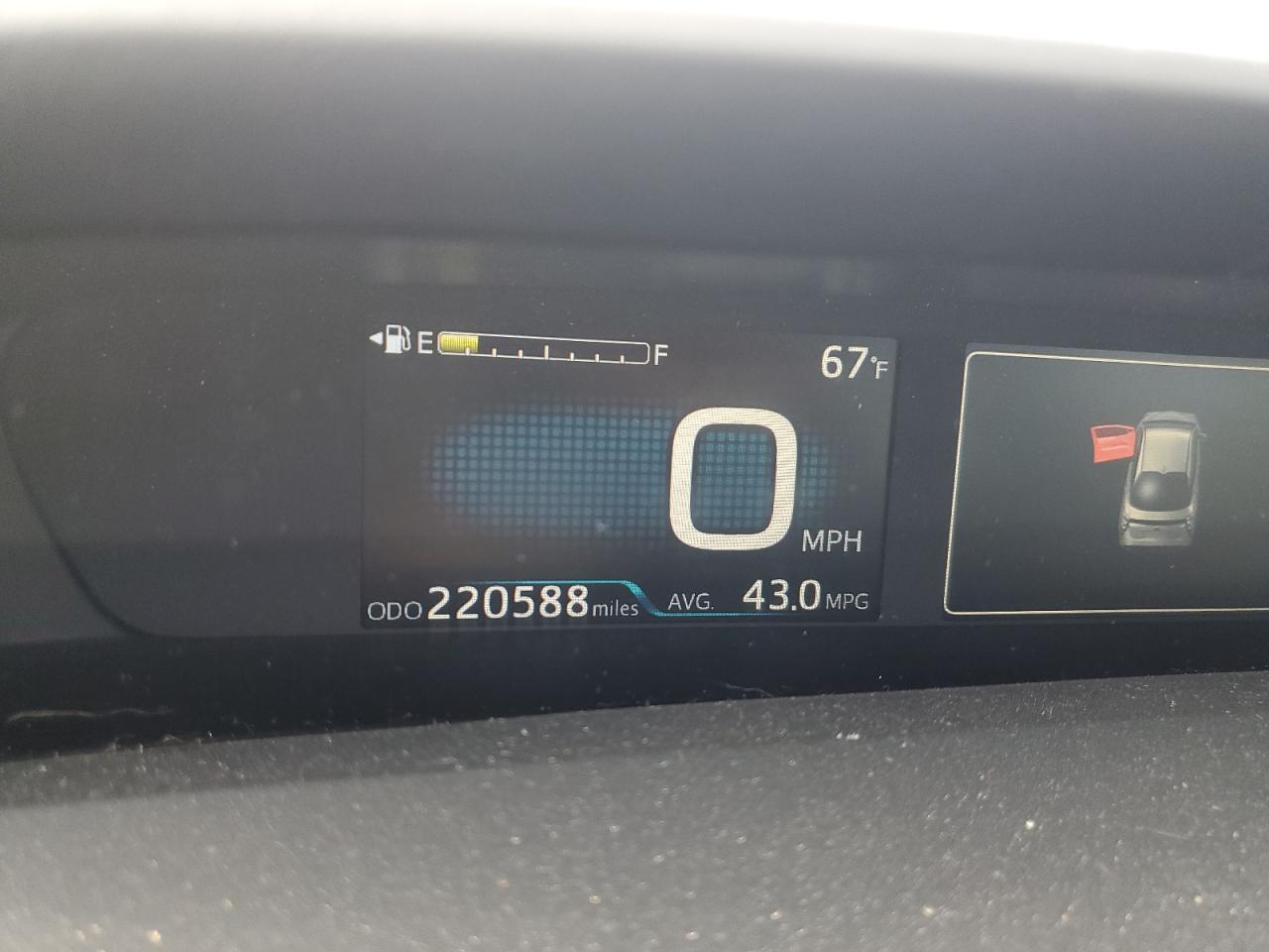 2018 Toyota Prius VIN: JTDKARFU8J3554343 Lot: 54929494