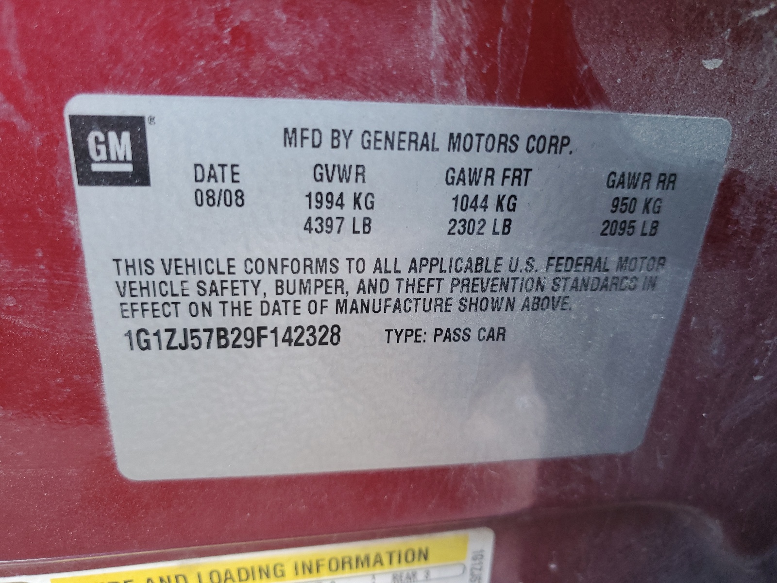 1G1ZJ57B29F142328 2009 Chevrolet Malibu 2Lt