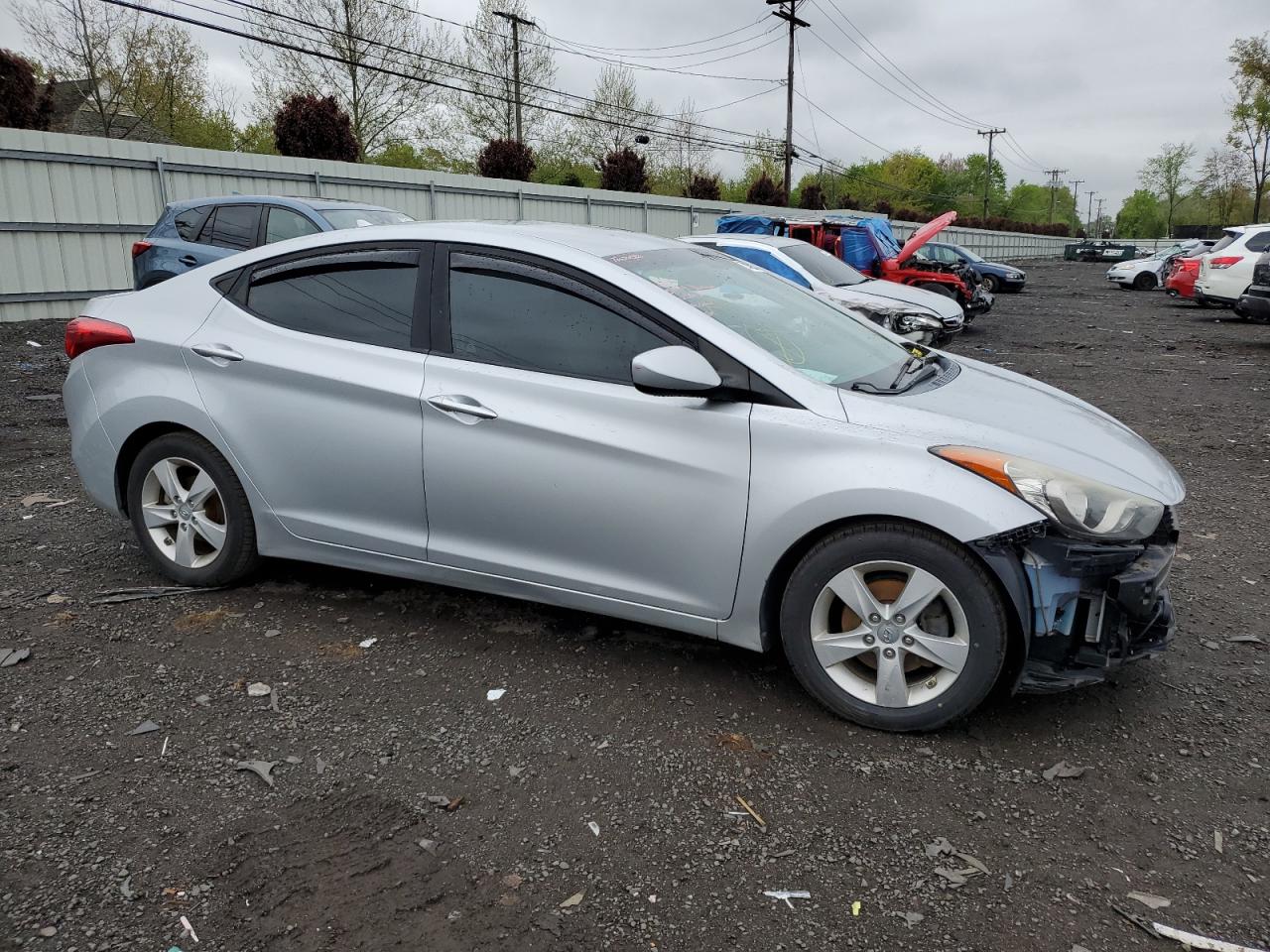 2013 Hyundai Elantra Gls VIN: 5NPDH4AE8DH323619 Lot: 53660444