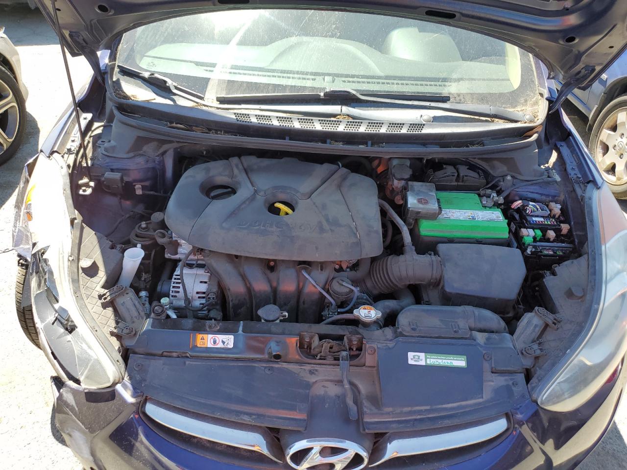 2013 Hyundai Elantra Gls VIN: 5NPDH4AE4DH440128 Lot: 55177804