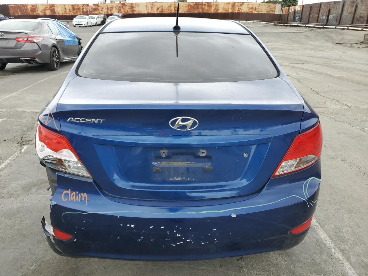 2016 Hyundai Accent Se VIN: KMHCT4AE0GU961489 Lot: 55421834