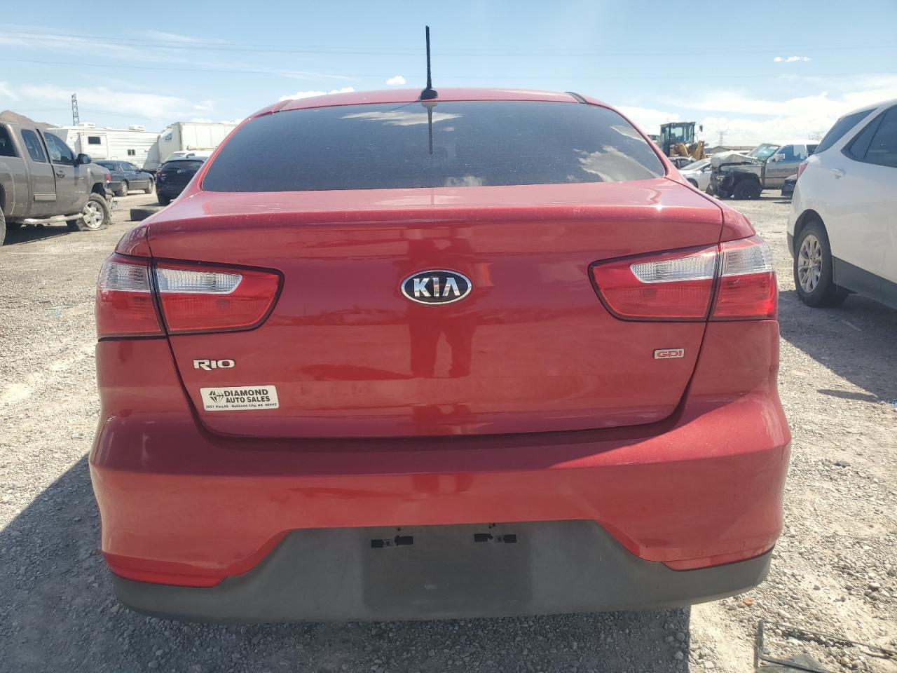 2017 Kia Rio Lx VIN: KNADM4A38H6026423 Lot: 54923084