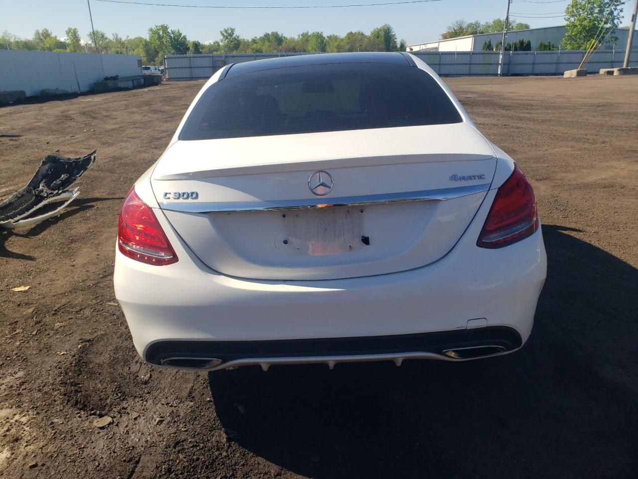 2017 Mercedes-Benz C 300 4Matic VIN: 55SWF4KB9HU217797 Lot: 54434694