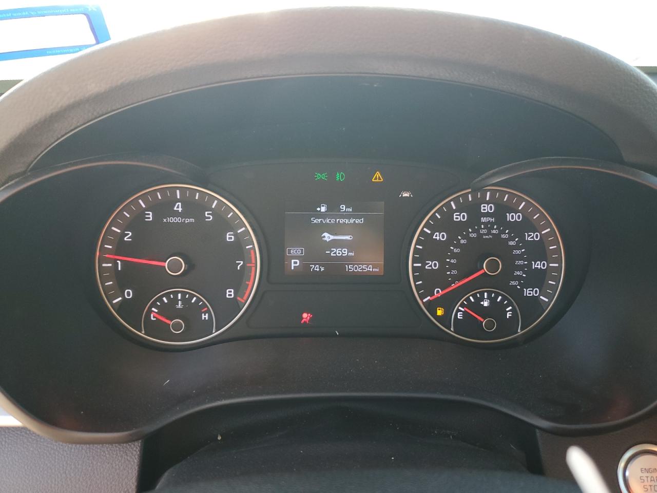 2019 Kia Optima Lx VIN: 5XXGT4L38KG354398 Lot: 54937854