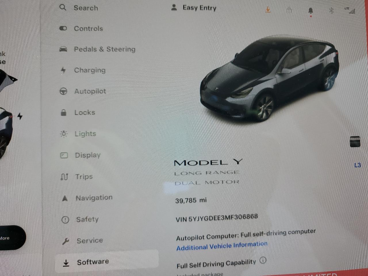 5YJYGDEE3MF306868 2021 Tesla Model Y