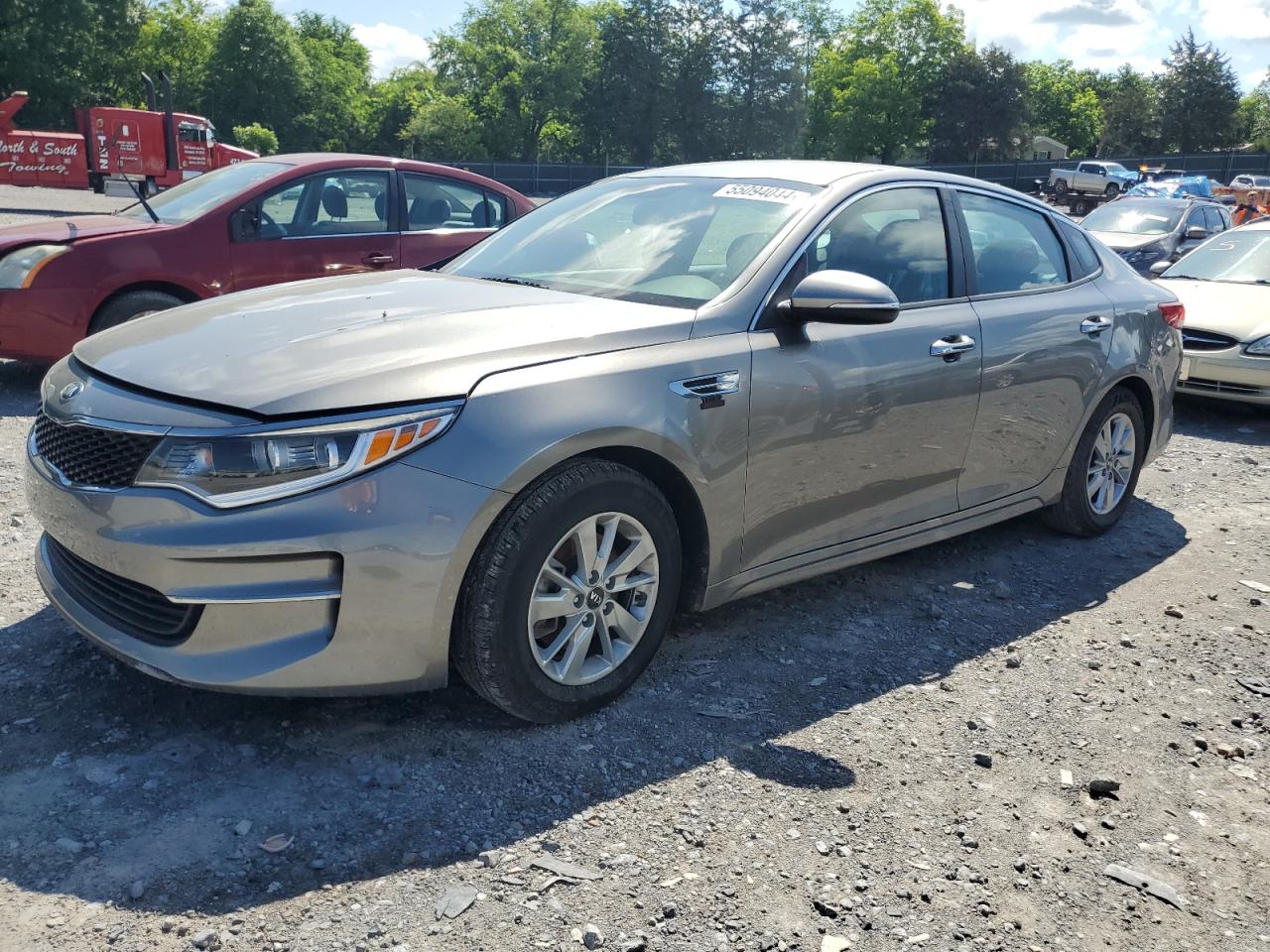 2016 Kia Optima Lx VIN: 5XXGT4L35GG082707 Lot: 55094044