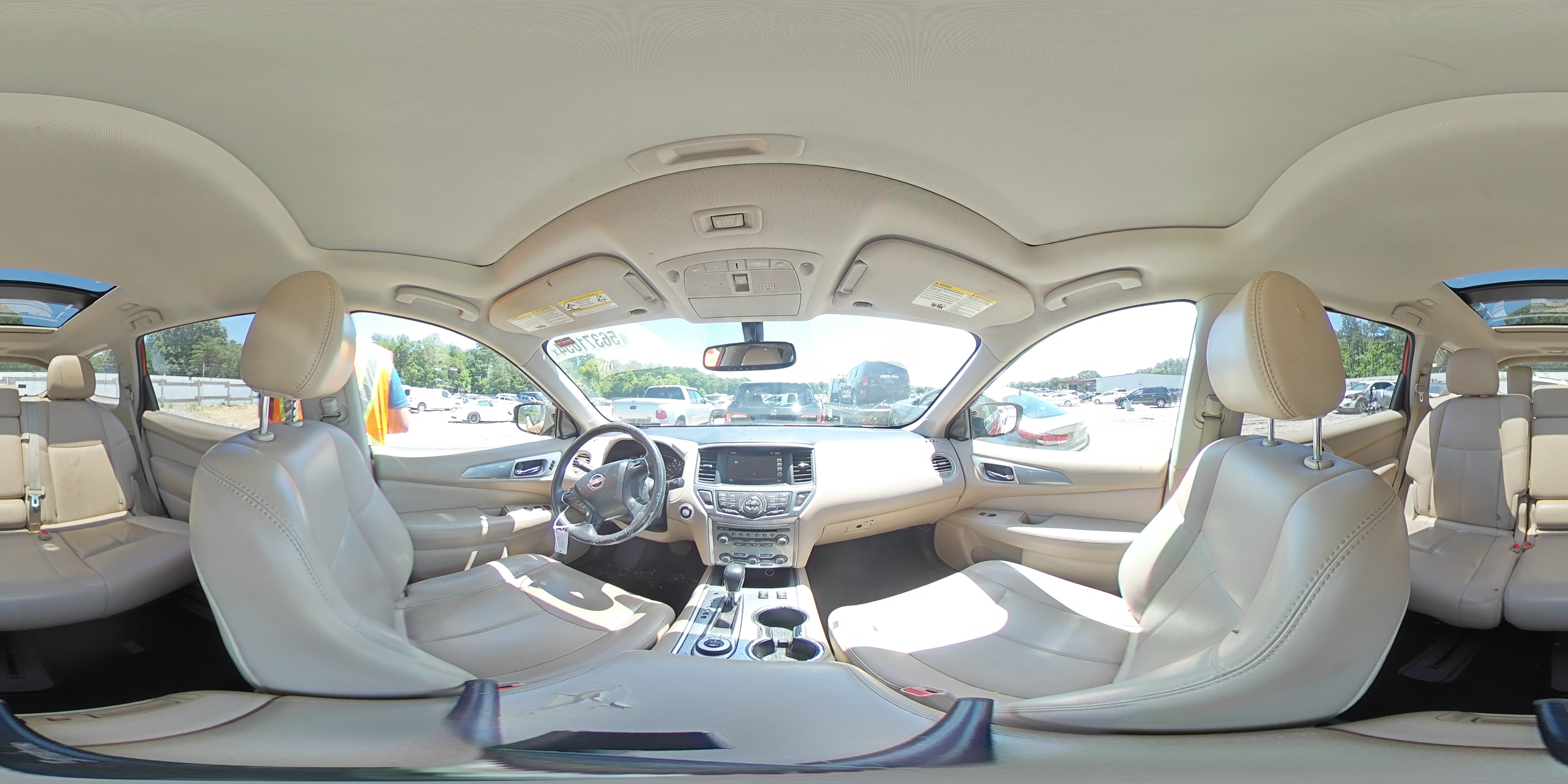 2017 Nissan Pathfinder S VIN: 5N1DR2MM8HC615434 Lot: 56371054