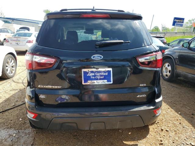  FORD ECOSPORT 2018 Черный