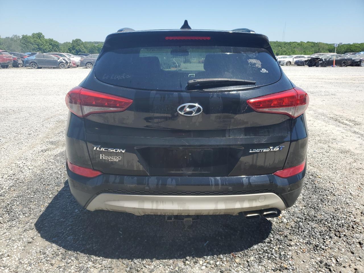 2017 Hyundai Tucson Limited VIN: KM8J33A22HU276516 Lot: 53339764