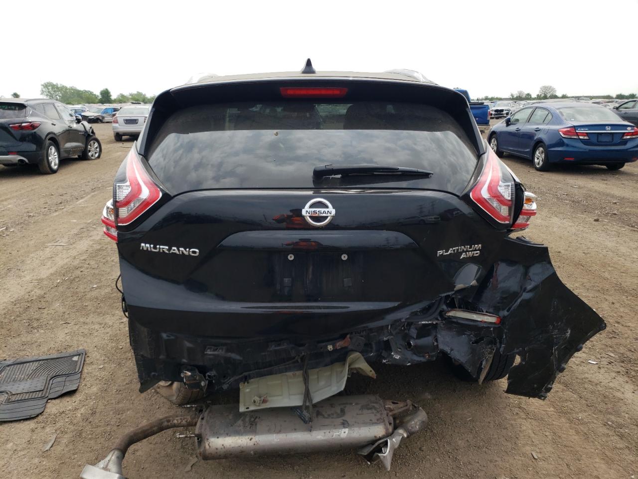 5N1AZ2MH4JN195476 2018 Nissan Murano S