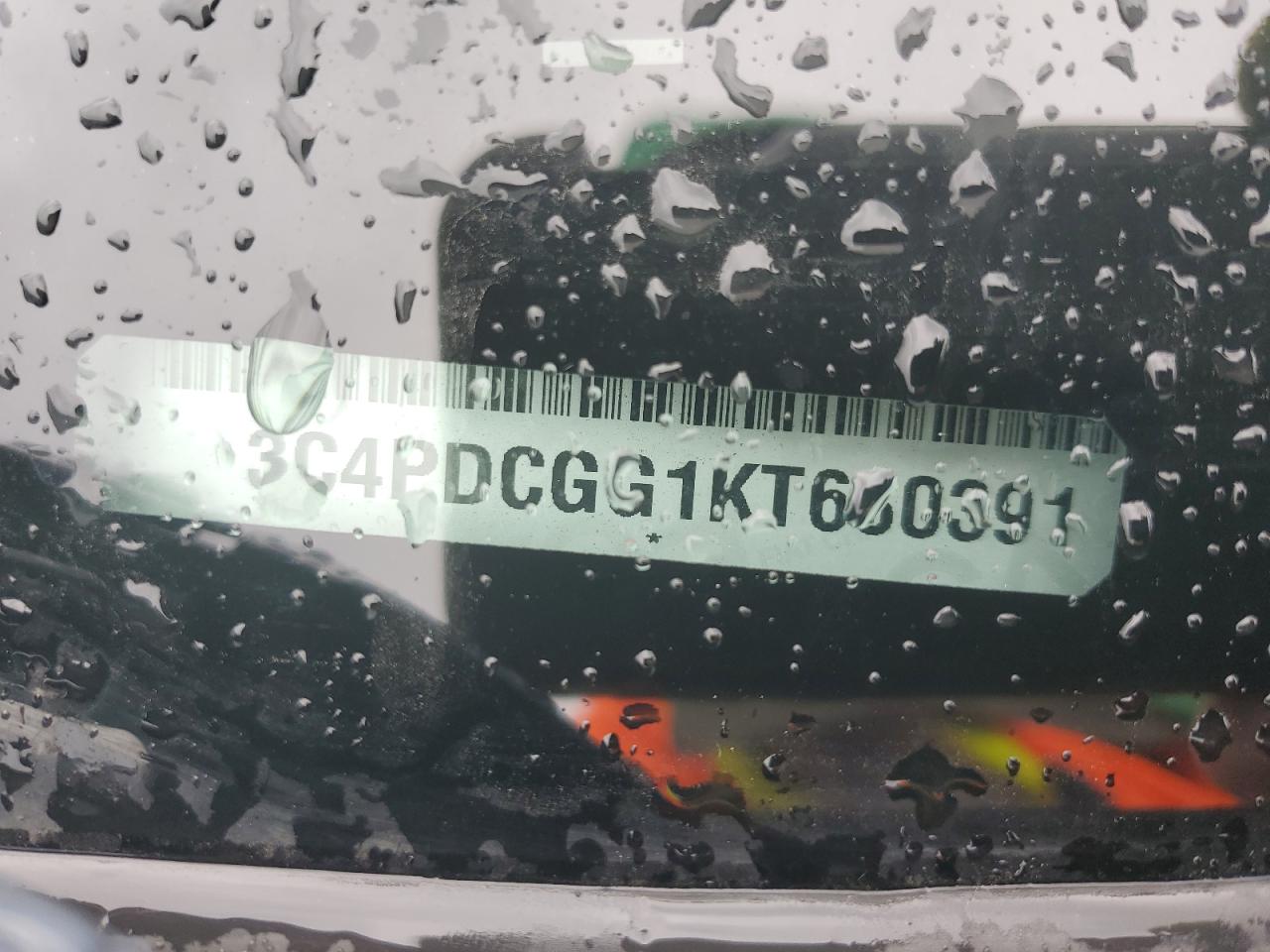 2019 Dodge Journey Crossroad VIN: 3C4PDCGG1KT680391 Lot: 56928934