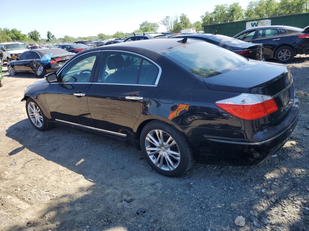 2011 Hyundai Genesis 4.6L VIN: KMHGC4DF8BU139702 Lot: 57151674